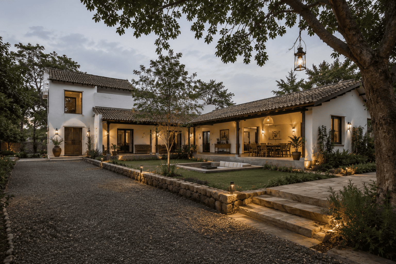 Contemporary Plantation House Design by AMR BuildScape